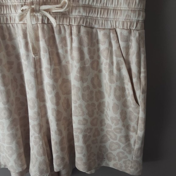 Splendid Animal Print Cream Romper One-Piece Short-Top Combo | NWT! Large - Picture 5 of 15